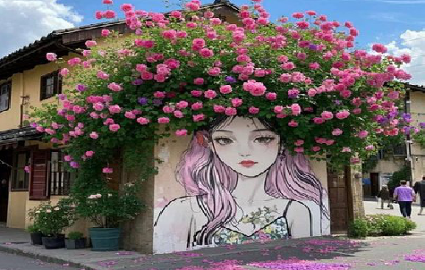 清流怎么设计网红打卡墙绘