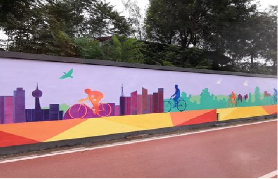 清流墙体彩绘-围墙