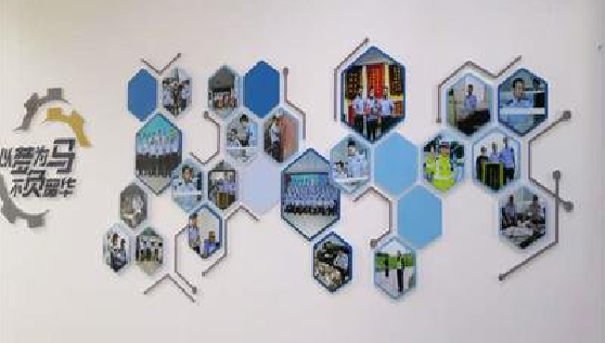 清流文化墙最常见的做法。