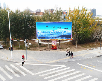 清流户外大屏广告投放要点。